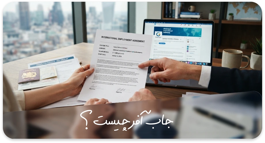 جاب افر چیست