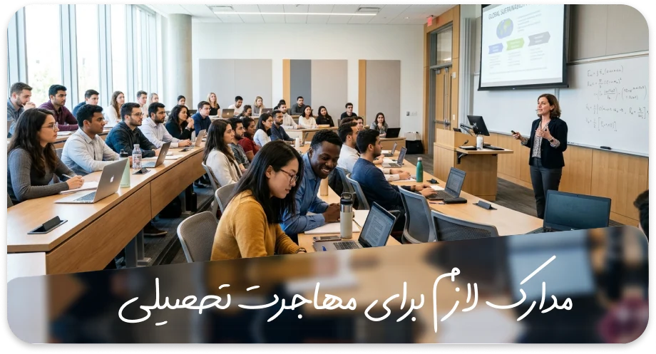 مدارک لازم برای مهاجرت تحصیلی