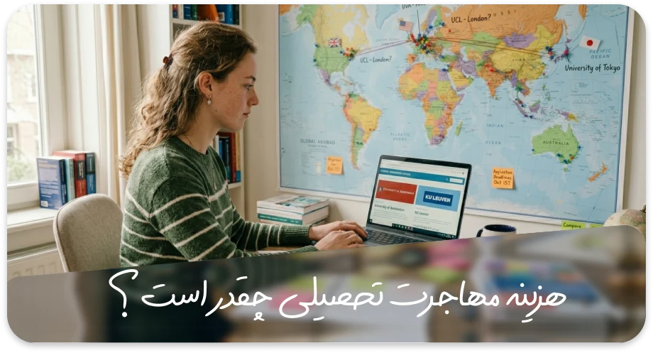 هزینه مهاجرت تحصیلی