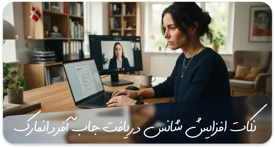 افزایش شانس دریافت جاب آفر دانمارک