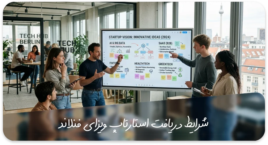 شرایط دریافت ویزا استارتاپ فنلاند