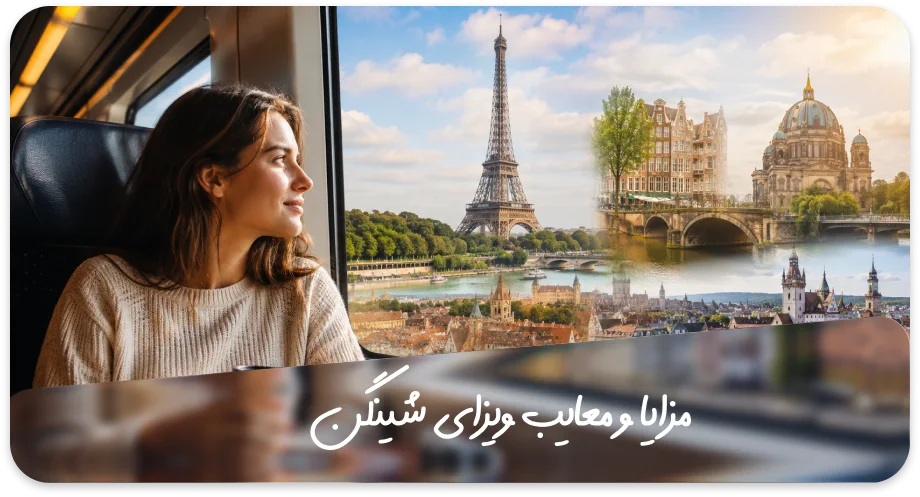 ویزای شینگن چیست؟ راهنمای جامع شرایط، مدارک و نحوه دریافت 4 مزایا و معایب ویزای شینگن