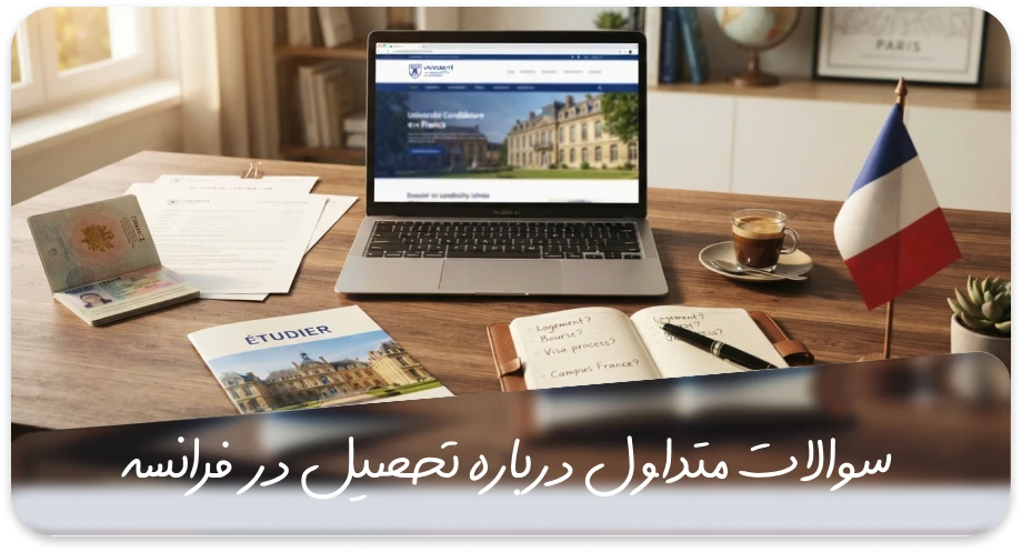 سوالات متداول مهاجرت تحصیلی به فرانسه