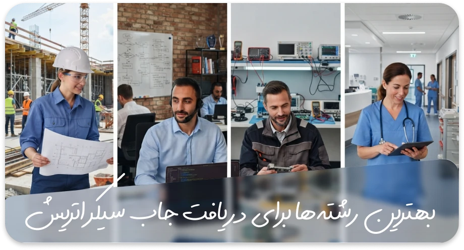 بهترین رشته ها برای جاب سیکر اتریش