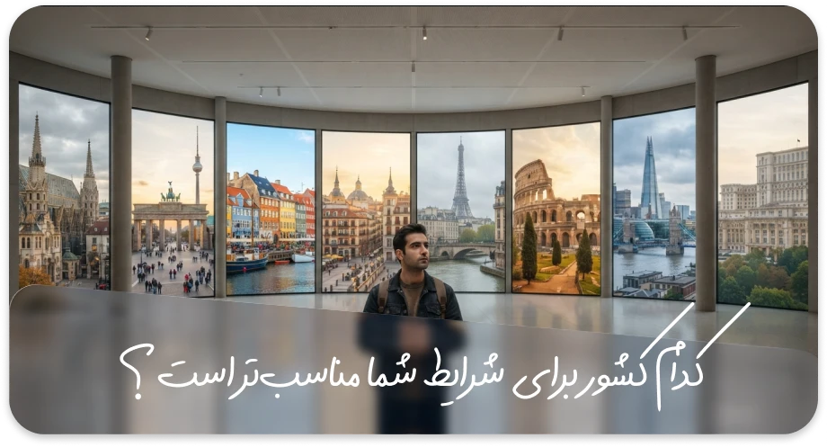 کدام کشور برای شرایط شما مناسبتر است؟